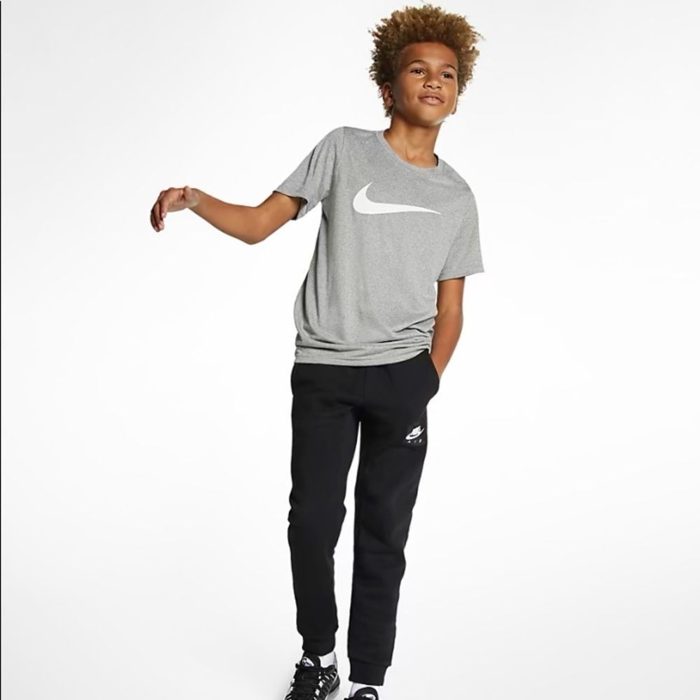 Nike Boy's Dri Fit Swoosh T Shirt - Picture 2 of 6